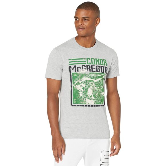 UFC Conor McGregor Retro T-Shirt Heather MD - Picture 1 of 1